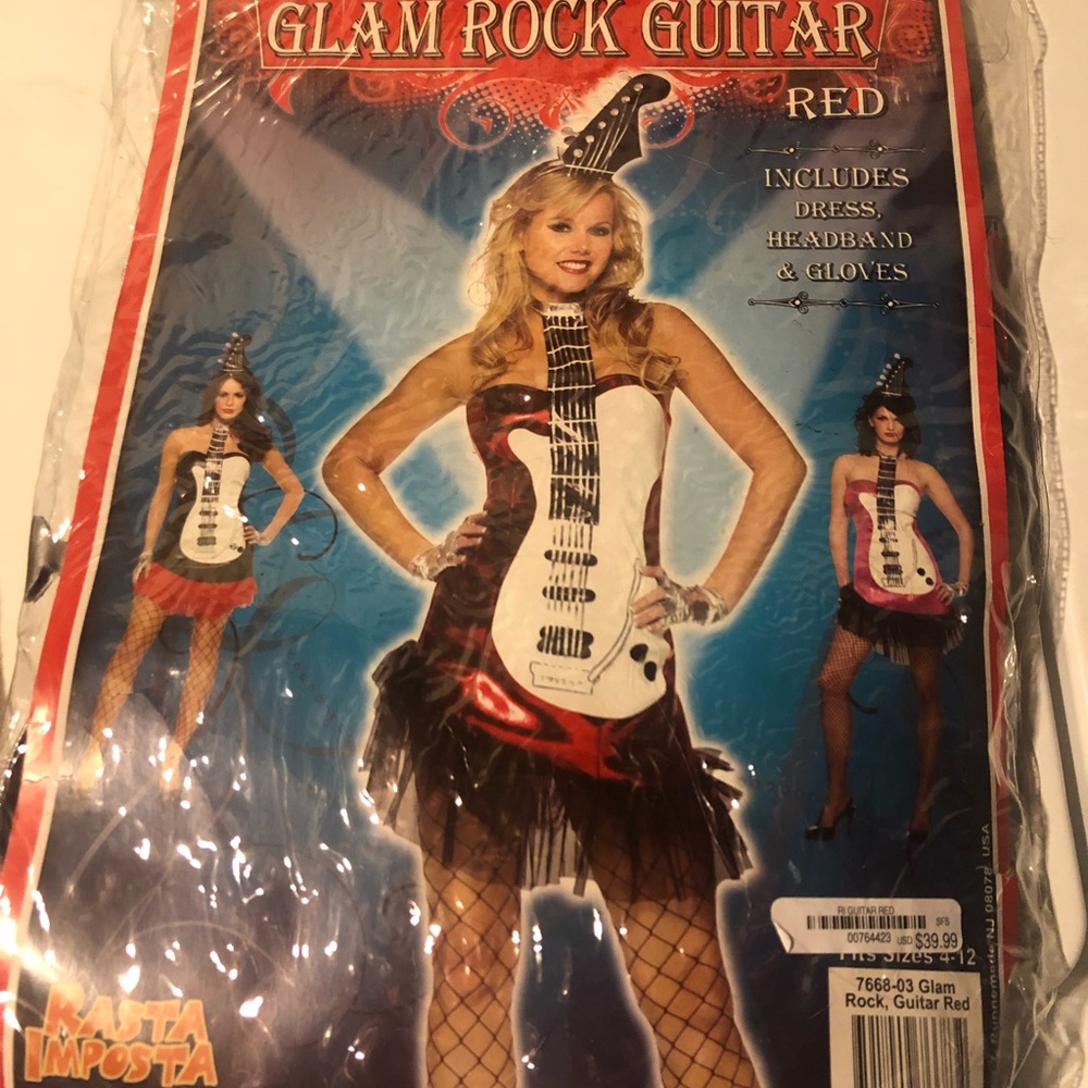 Women’s Guitar Halloween Costume